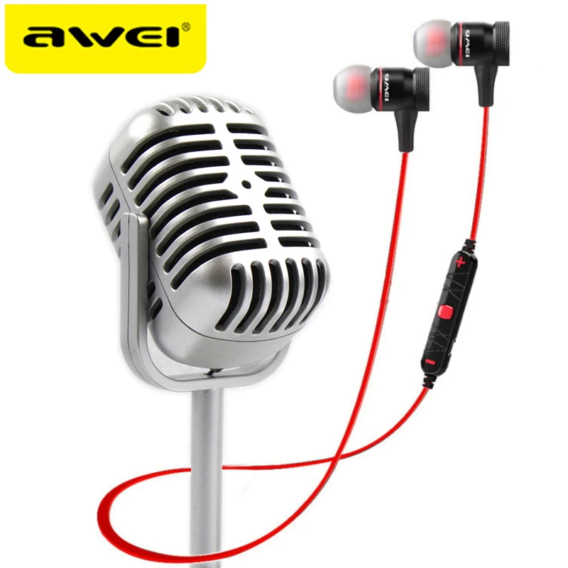  AWEI A920BL Neckband Bluetooth Headphones Wireless Earphone Magnetic Headset Ecouteur Cuffie Auriculares Fone De Ouvido kulaklik 