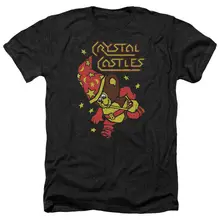 Atari cristal castillos oso Estilo Vintage licencia brezo camiseta todas las tallas dibujos animados camiseta hombres Unisex nueva moda camiseta