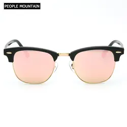 Ацетатная оправа полуоправы очки классические модные ретро мужские и женские солнцезащитные очки es 3016 унисекс квадратные розовое стекло