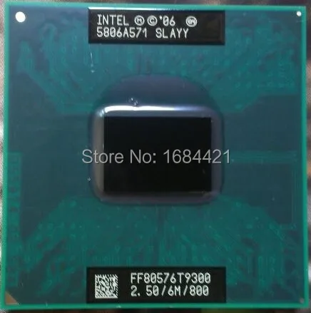 Ядро Duo T9300 2 5 GHZ / 6 M 800 ноутбук процессора лэптоп PGA процессор | Компьютеры и офис