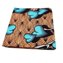 Индивидуальный дизайн Анкара Стиль настоящий воск высокого качества настоящий голландский воск обертка для женщин платье A1241