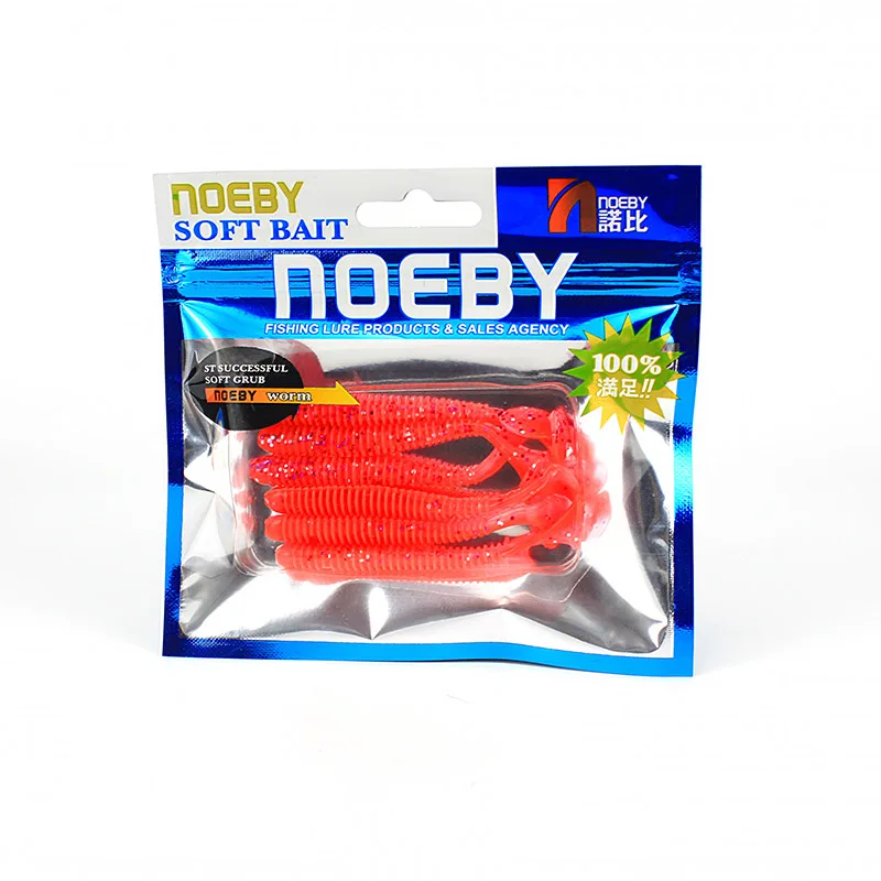 NOEBY 5 шт./партия, Мягкая приманка 87,5 мм/5 г, Т-образный хвост, рыболовные приманки, мягкий свимбейт в форме червя, джиг, голова, светящаяся, весло, хвост, мягкие приманки для ловли нахлыстом - Цвет: NW210