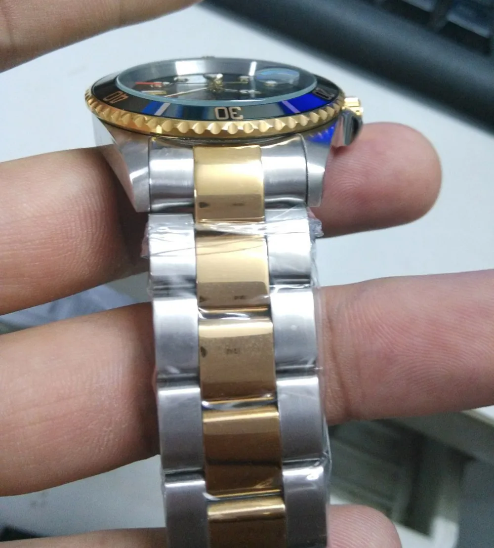 Новинка, мужские часы REGINALD GMT, вращающийся ободок, нержавеющая сталь, ремешок, зеленый циферблат, дата, спортивные кварцевые часы, reloj relogio masculine