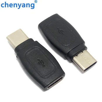 

USB 3.1 Type C Male Connector to Type C Female Data Extension Adapter for Nokia N1 Tablet & Mobile Phone Black Color
