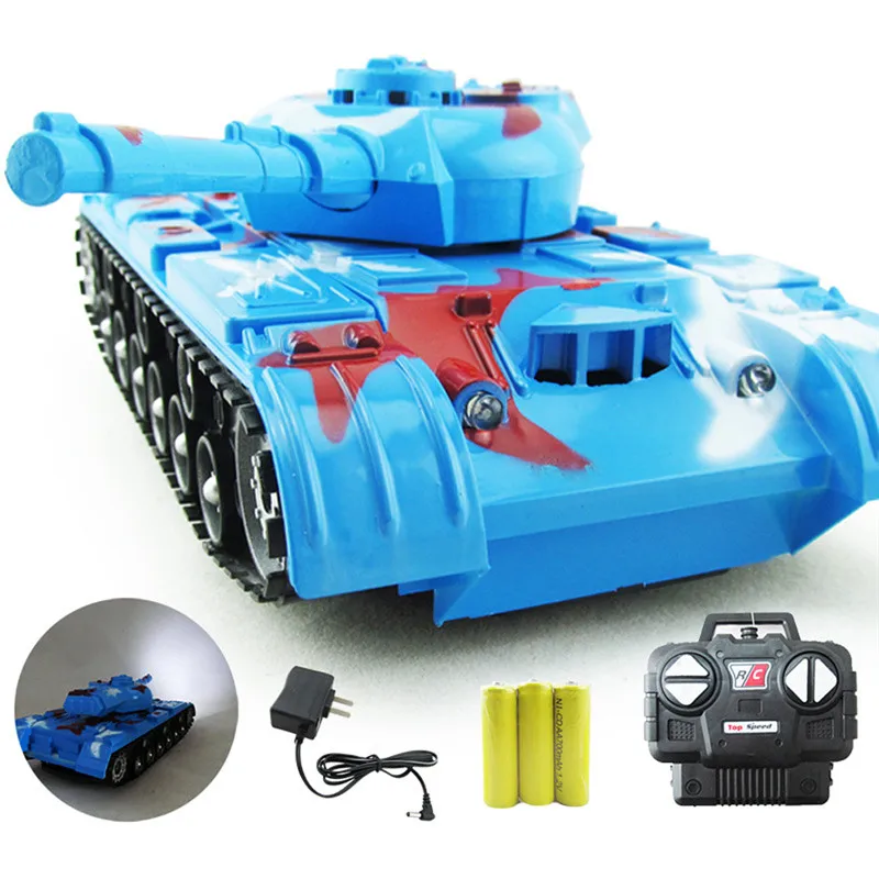 Танк с дистанционным управлением дизайн RC боевые танки детские игрушки пульт дистанционного управления боевой танк игрушки с огнями и звуками
