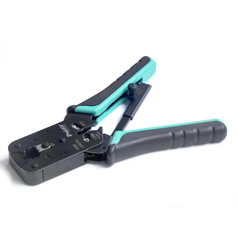 

CP-376UR Adjustable Ratchet Network Clamp 8P Crimping Network Pliers Crimping Pliers Crimping Tools