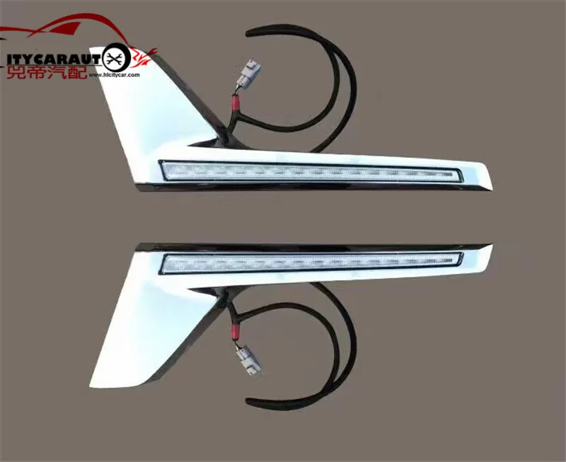 

CITYCARAUTO LED CHORMED FRONT RADIATOR GRILLS TRIMS LED WITH DRL +TURNNING FEATURE FIT FOR TOYTA LAND CRUISER LC200 2016 2017