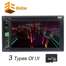 Double 2 Din 6.2″ Car Stereo DVD CD MP3 Player In Dash Bluetooth Car Radio DVD Player Backup Camera Subwoofer GPS Navigation