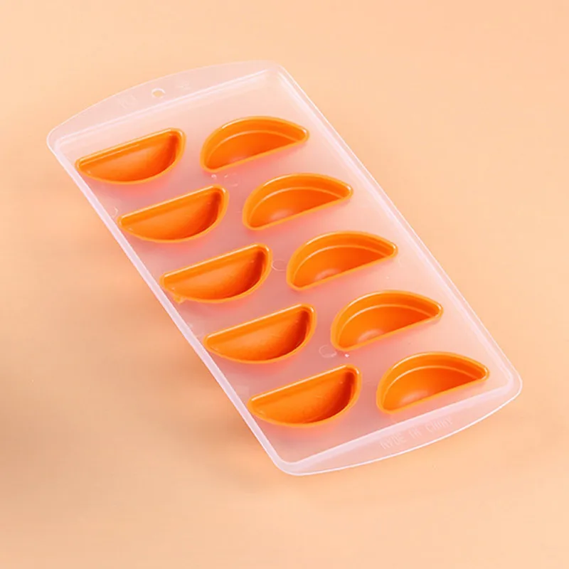 

Simple Fashion Ice Cube Molds Silicone Apple/Grape/Orange/Lip Shape Frozen Popsicle DIY Making Ices Mould Cooking Tools AI88