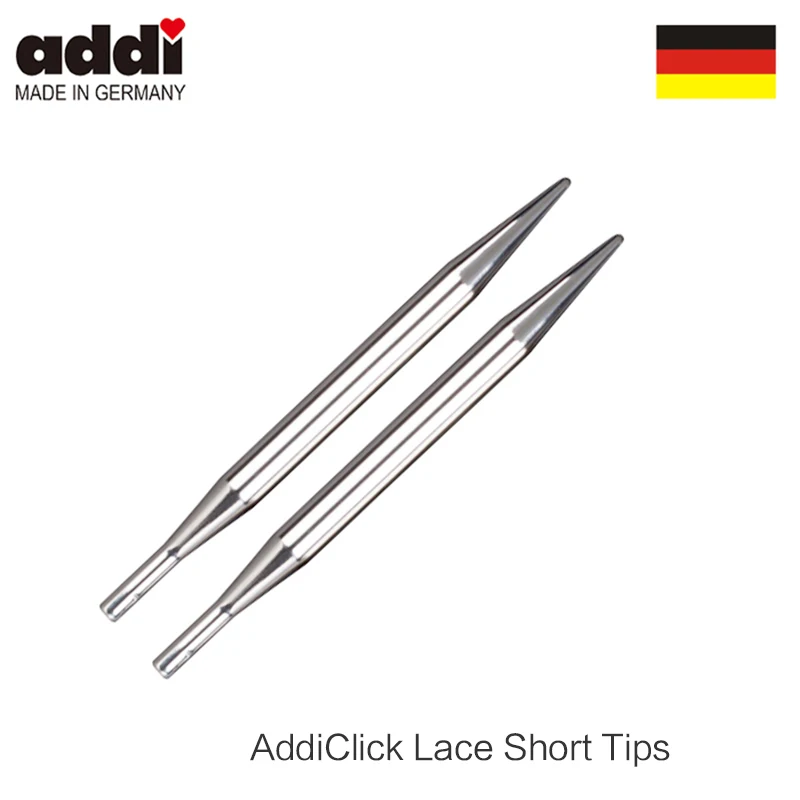Addi нажимные кружевные короткие Сменные круглые спицы для вязания 756 2|needles for permanent
