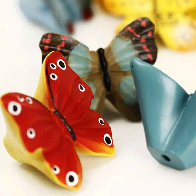 

Furniture handle, butterfly resin handle cute children's room card wardrobe shoe door drawer handle