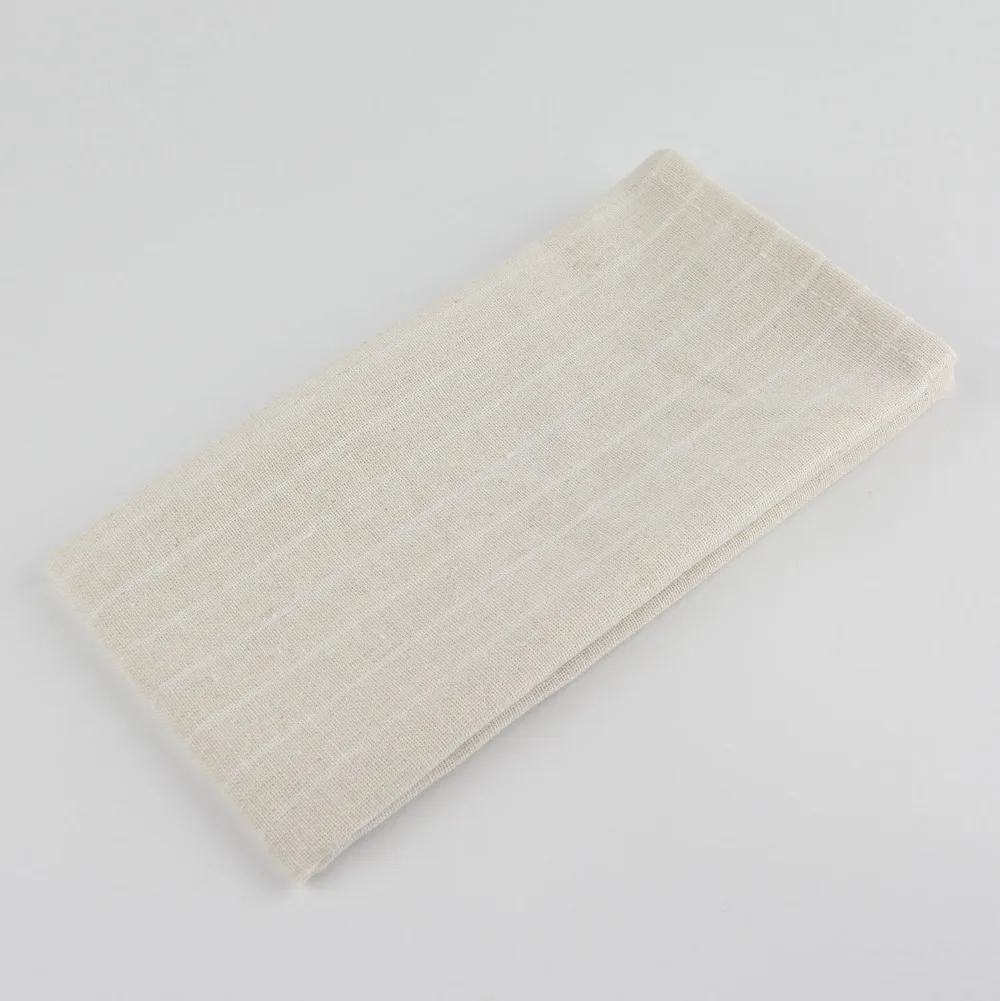 Набор салфеток из ткани 12 43x43 см, хлопковые льняные салфетки, Столовые Салфетки