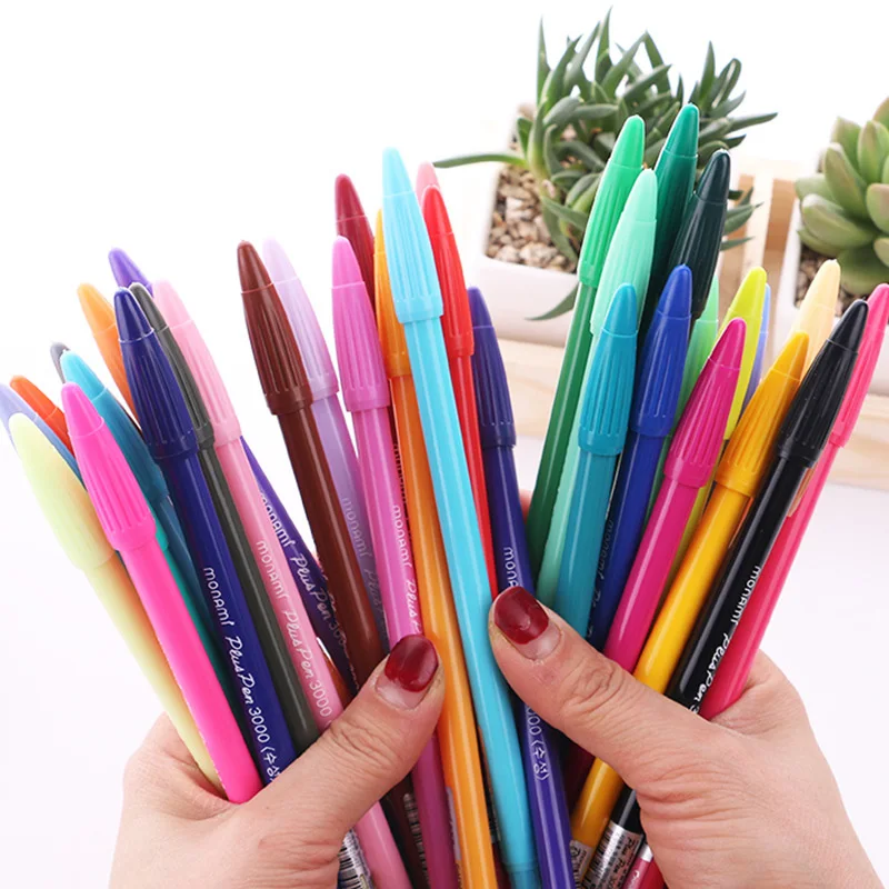 36 цветов Fineliner маркер ручка тончайший маркер ручка на водной основе товары для рукоделия Маркер рисунок для детей граффити крючкообразная