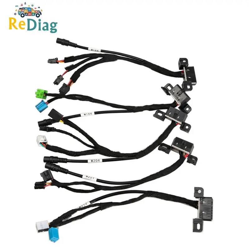 EIS ELV пять в одном тестовые кабели для Mercedes Benz работает с CGDI MB VVDI BGA TOOL in 1 (W204 W212 W221 W164