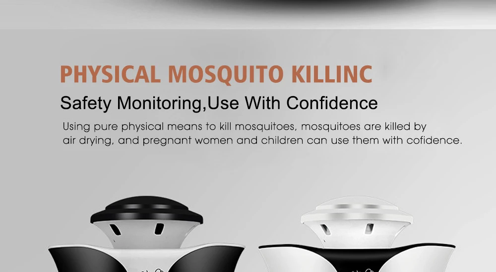 BREFILI USB Mosquito Killer Лампа Электрический анти-убийца насекомых-комаров Fly Ловушка для насекомых лампа Светодиодный УФ фонарь для беременных женщин младенцев