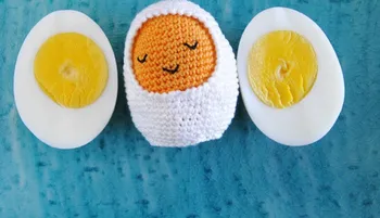 

crochet toys amigurumi rattles babyegg model number SBY0079