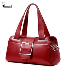 FUNMARDI Luxury Brand Women Handbags Genuine Leather Bag Ladies Shoulder Bags Boston Large Capacity Tote Bags Female WLHB1992 FUNMARDI Luxury Brand Women Handbags Genuine Leather Bag Ladies Shoulder Bags Boston Large Capacity Tote Bags Female WLHB1992