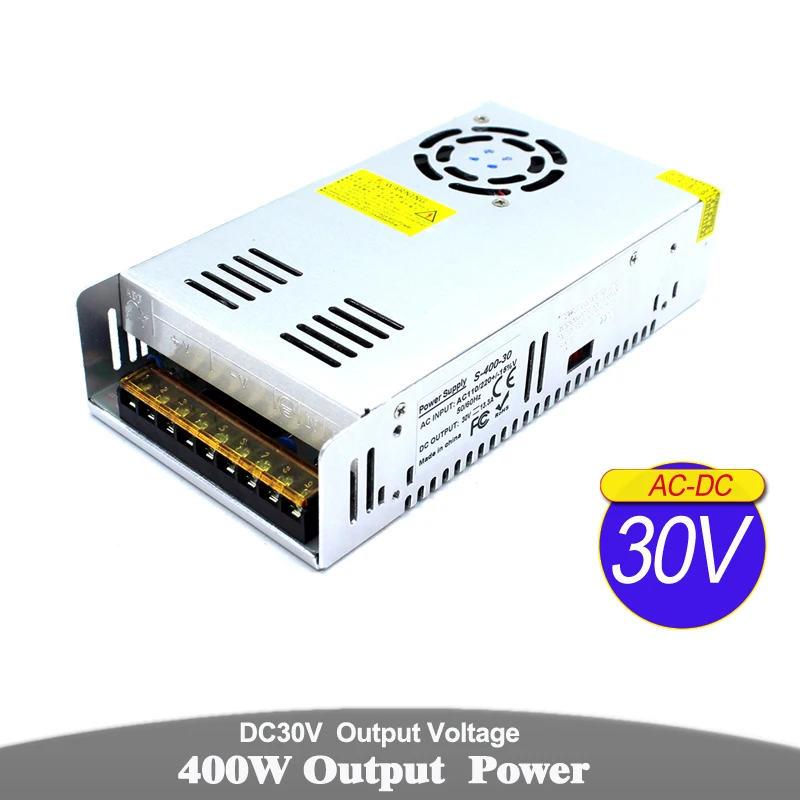 Универсальный блок питания DC 12 V 18 24 36 48 42 60 400 W Трансформаторы освещения 220 110 AC DC12V