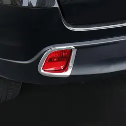 ABS пластик для Toyota Highlander Kluger 2014 2015 2016 2017 задний хвост Туман свет лампы Крышка отделка рамки запчасти