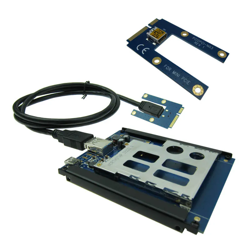 Мини pci e порт PCI Express Card адаптер слот 54 мм разъем порта для настольного компьютера