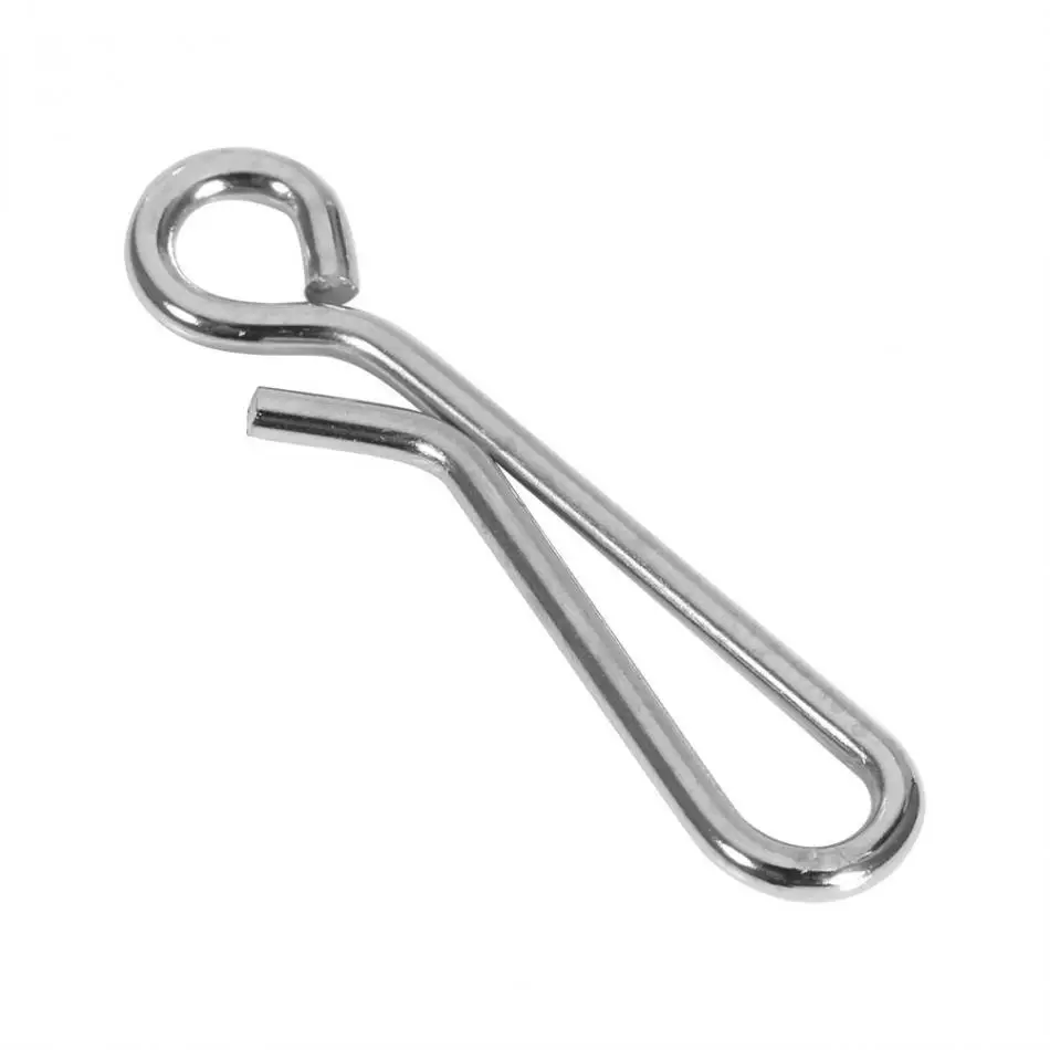 

50/100pcs Stainless Steel Multi-type Fishing Swivel Lure Connectors Nice Snaps Swivel Rolling Snap Carp Fishing Tackle