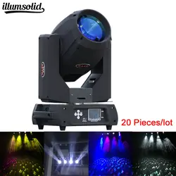 20 штук Новый профессиональный светодиодный сцены 17r 350 w DMX Эффект Освещения DMX512 Master-Slave для DJ Дискотека KTV