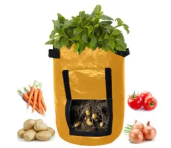

GS-7 colors fang colors Black Thickening Fabric Pot Plant Pouch Root Container Grow Bag Tools Garden Pots Planters Supplies