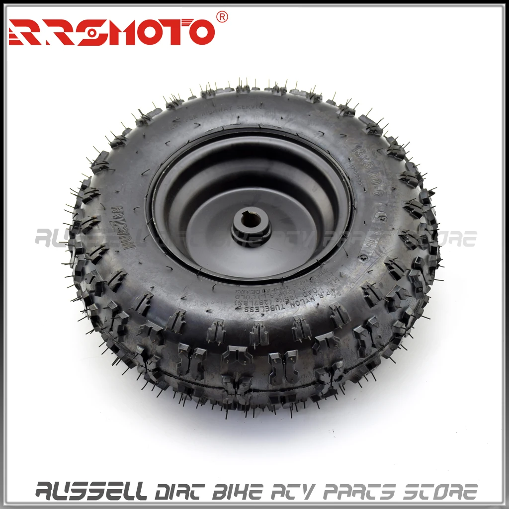 13x5.00-6 Tire Tyre and wheel rim For Off-Road ATV QUAD Buggy Mower Go-kart Buggy