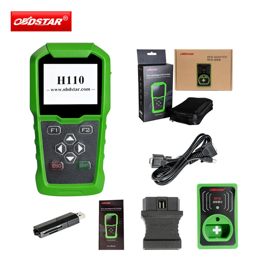 

OBDSTAR H110 I+C for MQB Immobilizer and Dashboard supports NEC+24C64 with RFID Adapter