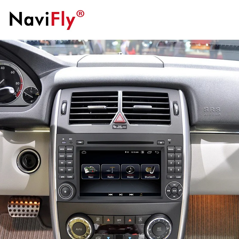 Discount NaviFly Android 8.1 Car dvd multimedia player radio for Mercedes Benz B200 A B Class W169 W245 Viano Vito W639 Sprinter GPS Navi 5