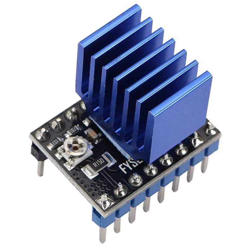 

HOT-Stepper Motor Driver Set, ST820 Stepstick Stepper Controller Motor Driver Module Heat Sink for Microstepping 3D Printer