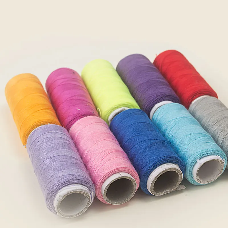 

Color polyester thread Small spool of sewing machine line