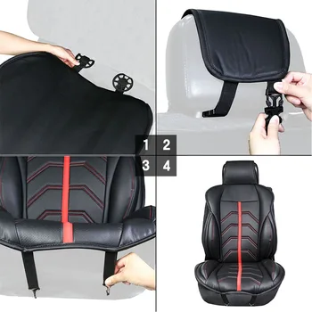 

Dewtreetali Hot Sale PU Leather Seat Cover Universal Auto Seat Protector Luxury Breathable Car Seat Cushion for VW