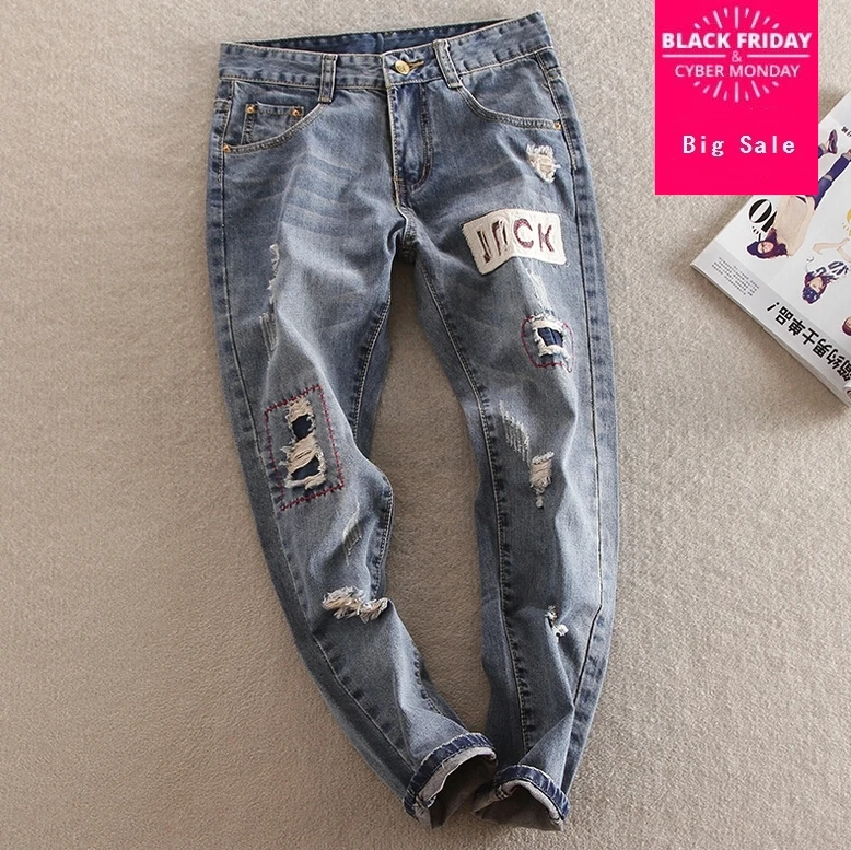 Aliexpress.com : Buy 2018 New Women Jeans Boyfriend Ripped