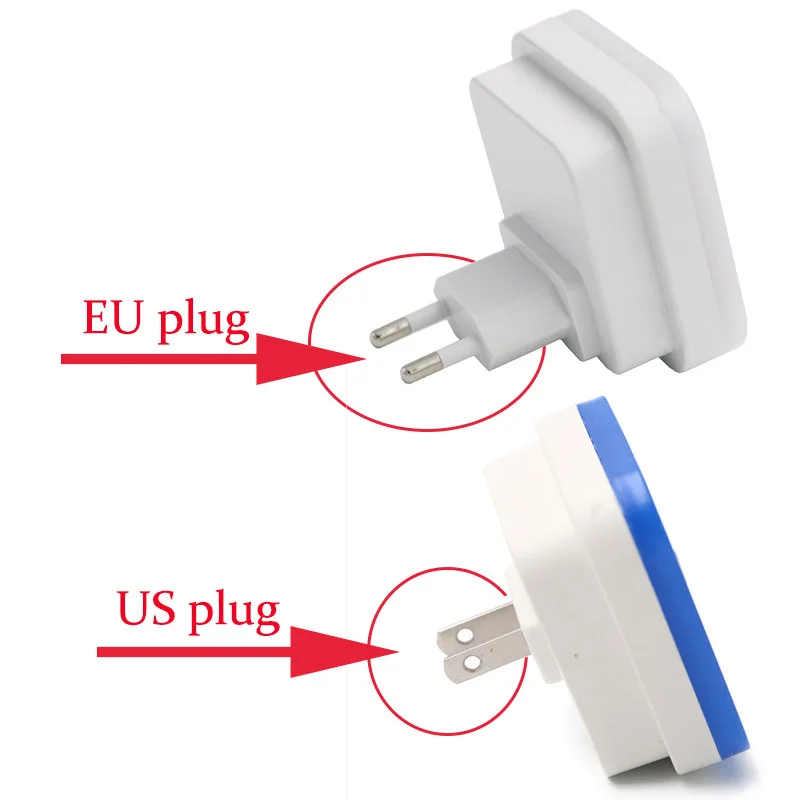 Вилка со светодиодом Датчик управления ночник ЕС/США вилка Новинка Спальня лампа для ванной Кухня лестница в прихожей