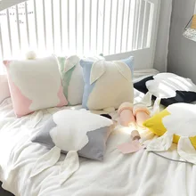 

Luxury Fur Shaggy Plush Cushion Cover Velvet Pink Yellow Gray Blue Green Black Pillow Cover Kids Pillowcase Home Decorative Sofa