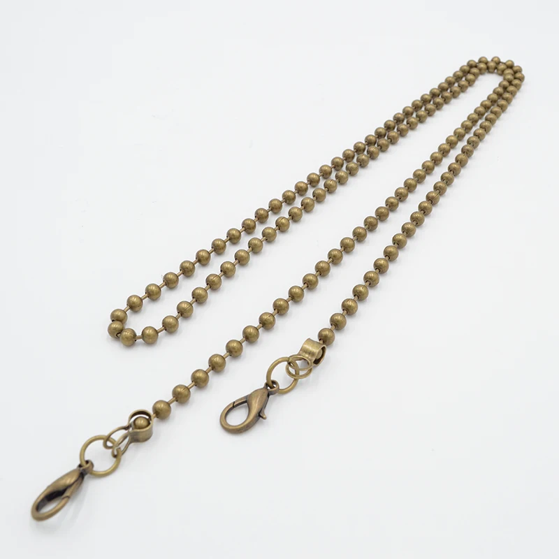 BDTHOOO 120cm Replacement Chain Strap Metal link Clasp Purse Chain Bag Handle Shoulder Cross Body Handbags Chain Strap