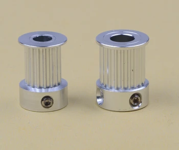 

3D Printers Parts GT2 Timing Pulley 16 Tooth 2GT Aluminum Bore 5mm Synchronous Wheels Gear Part for 10mm timing belt