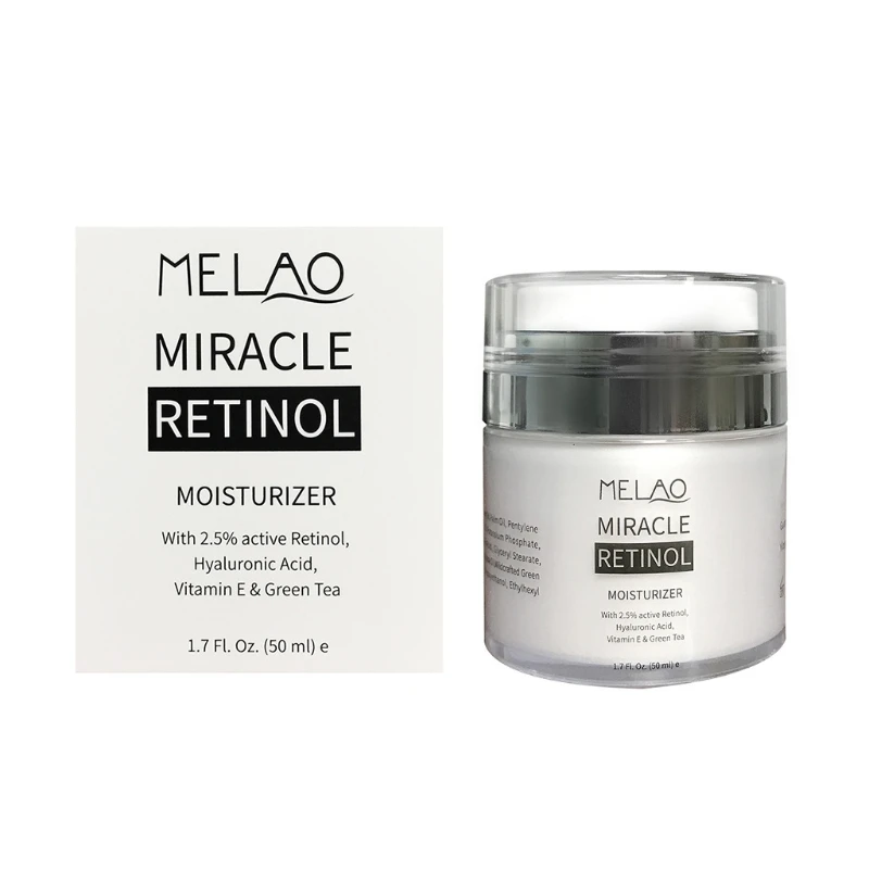 

Organic Retinol Moisturizing Face Cream Vitamin C Whitening Anti Aging Wrinkles