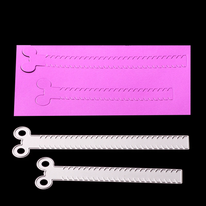 1 Set Scissors Zipper Metal Cutting Dies Stencil Gift DIY Scrapbooking