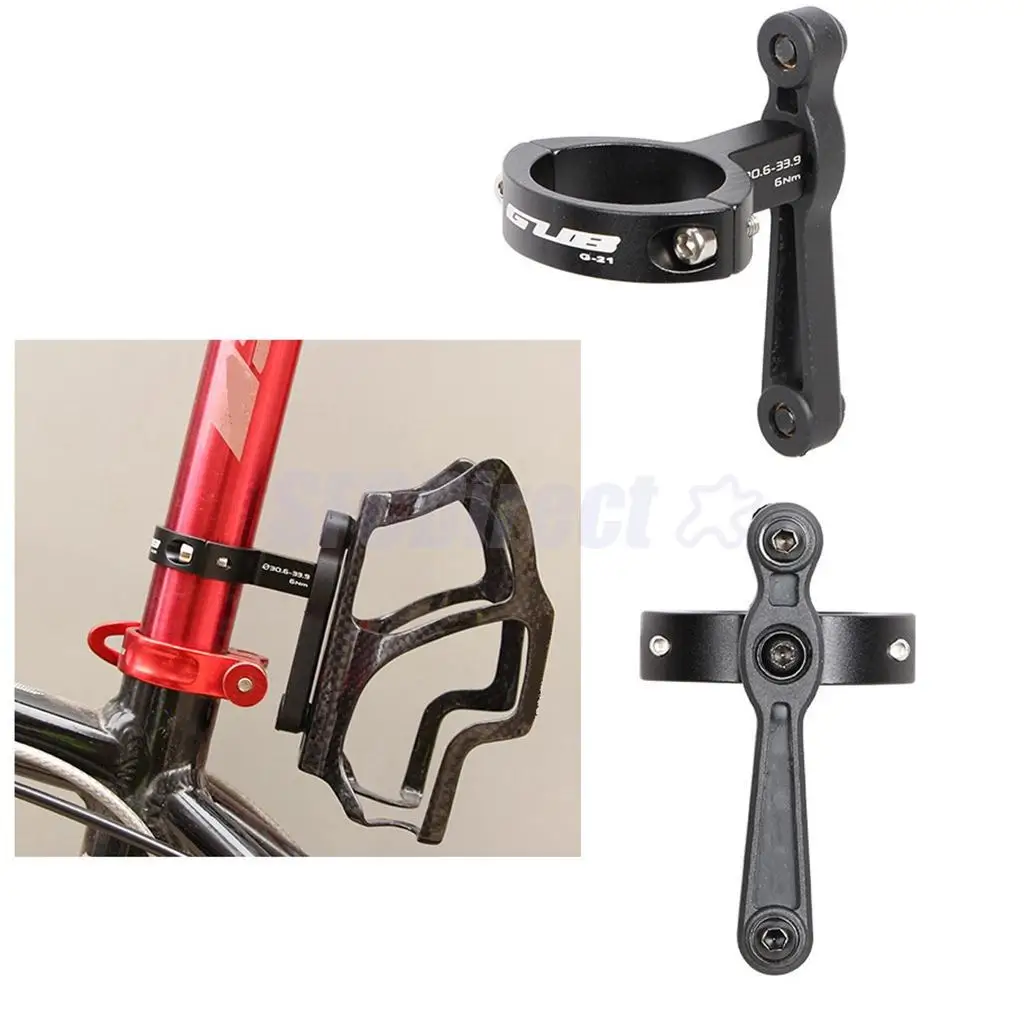 

Cycling Water Bottle Cage Holder Shelf Handlebar Seatpost Bottle Rack Mount fit All Bottle Cage on Market
