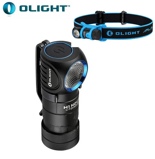 

Olight H1 Nova 500 Lumen CREE XM-L2 NEUTRAL WHITE LED EDC Headlamp w/ CR123A