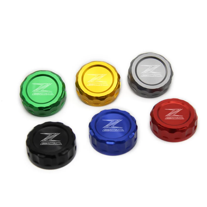 

For KAWASAKI Z800 Z 800 Motorcycle Accessories Rear Brake Fluid Reservoir Cap Oil Cup with logo Hot sale
