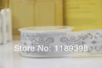 

38mm(1-1/2") Christmas Xmas wired edge ribbon 25yards roll