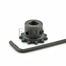 Pignon pilote en métal de moteur à chaîne, 1 pièce 11T, 8mm, alésage 04C11T