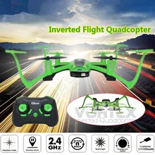 Обучающая rc Игрушка Вихревой перевернутый Радиоуправляемый Дрон 180 градусов RTF rc Квадрокоптер вертолет Безголовый режим 3D Eversion светодиодный свет для kis