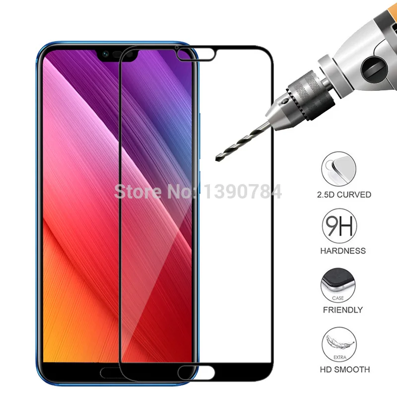 2.5D полное покрытие закаленное Стекло для huawei Honor 7C Pro 7A 10 9i играть Экран протектор