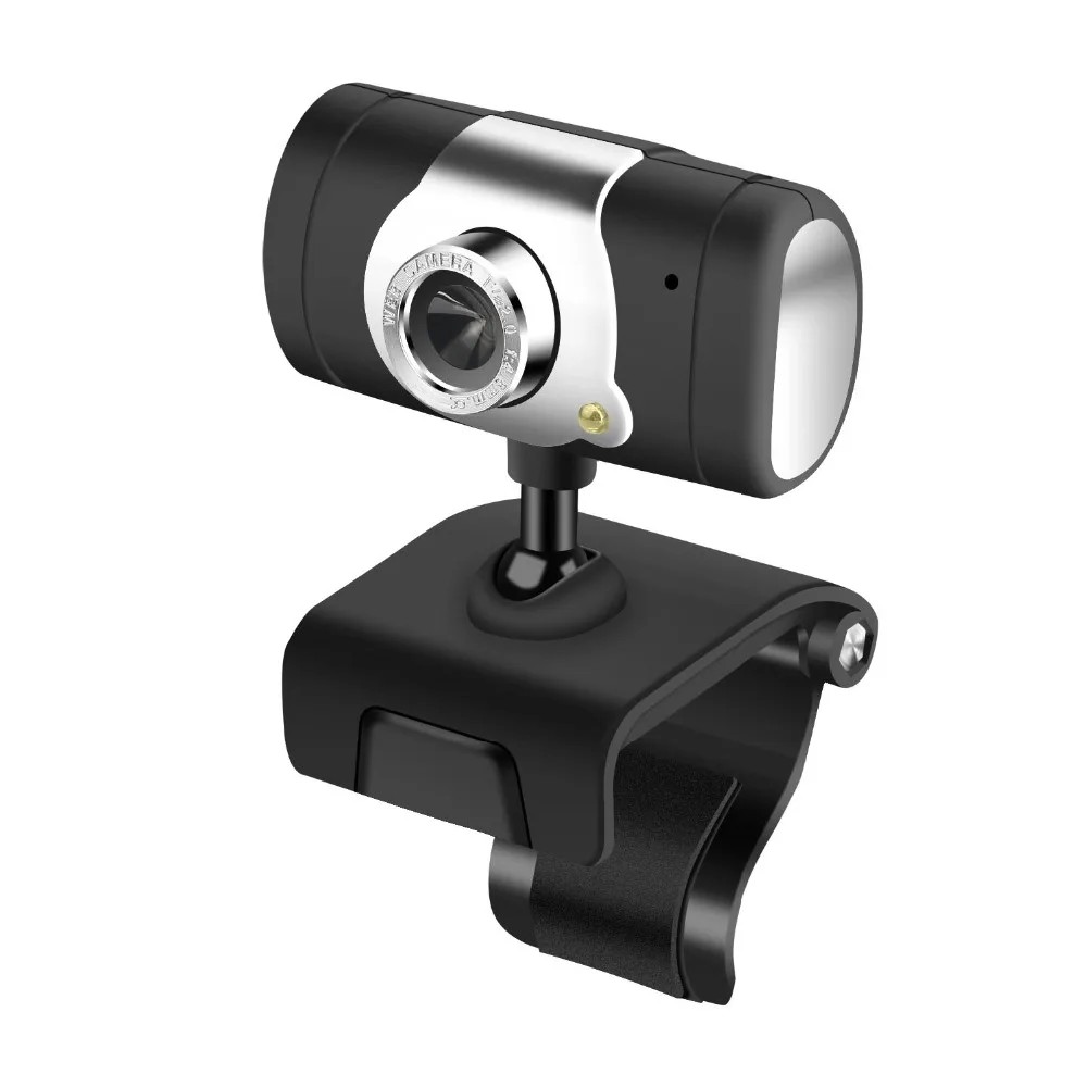 Yoteen 480 P USB2.0 веб-камера с высокой четкостью встроенным стереофоническим микрофоном можете услышать в 10 м вращающийся 360 градусов зажим-на портативных ПК