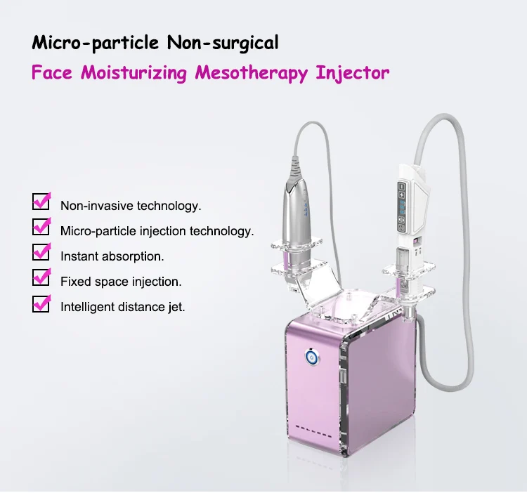 

2019 Mesotherapy Gun Face Hydration and Anti-aging Multiple Needles Injection Meso Injector Face Care & Eye Care Beauty Machine