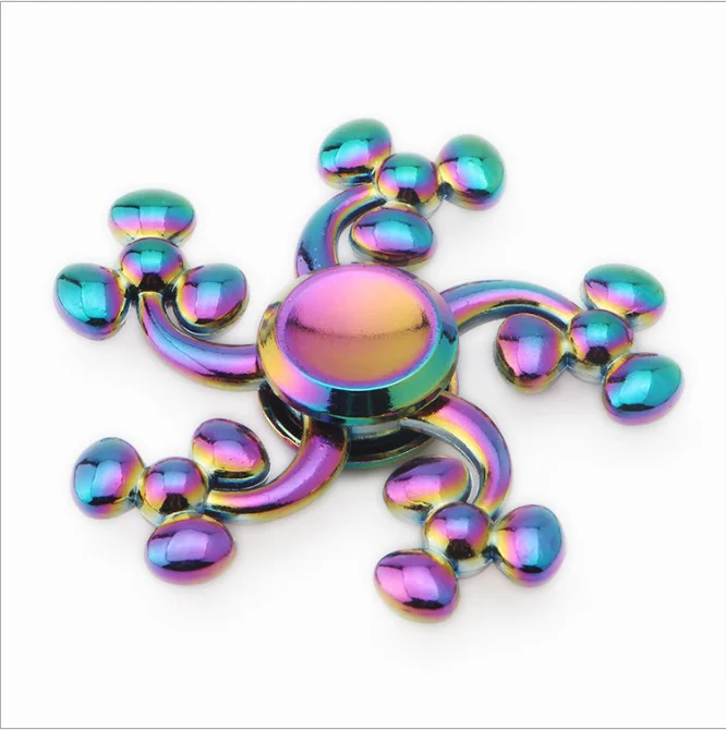 Новинка года Радуга рука Spinner handspinner Непоседа Игрушечные лошадки Наруто цинковый сплав Deak Игрушечные лошадки анти-стресс дети Рождество Игрушечные лошадки для детей - Цвет: 26